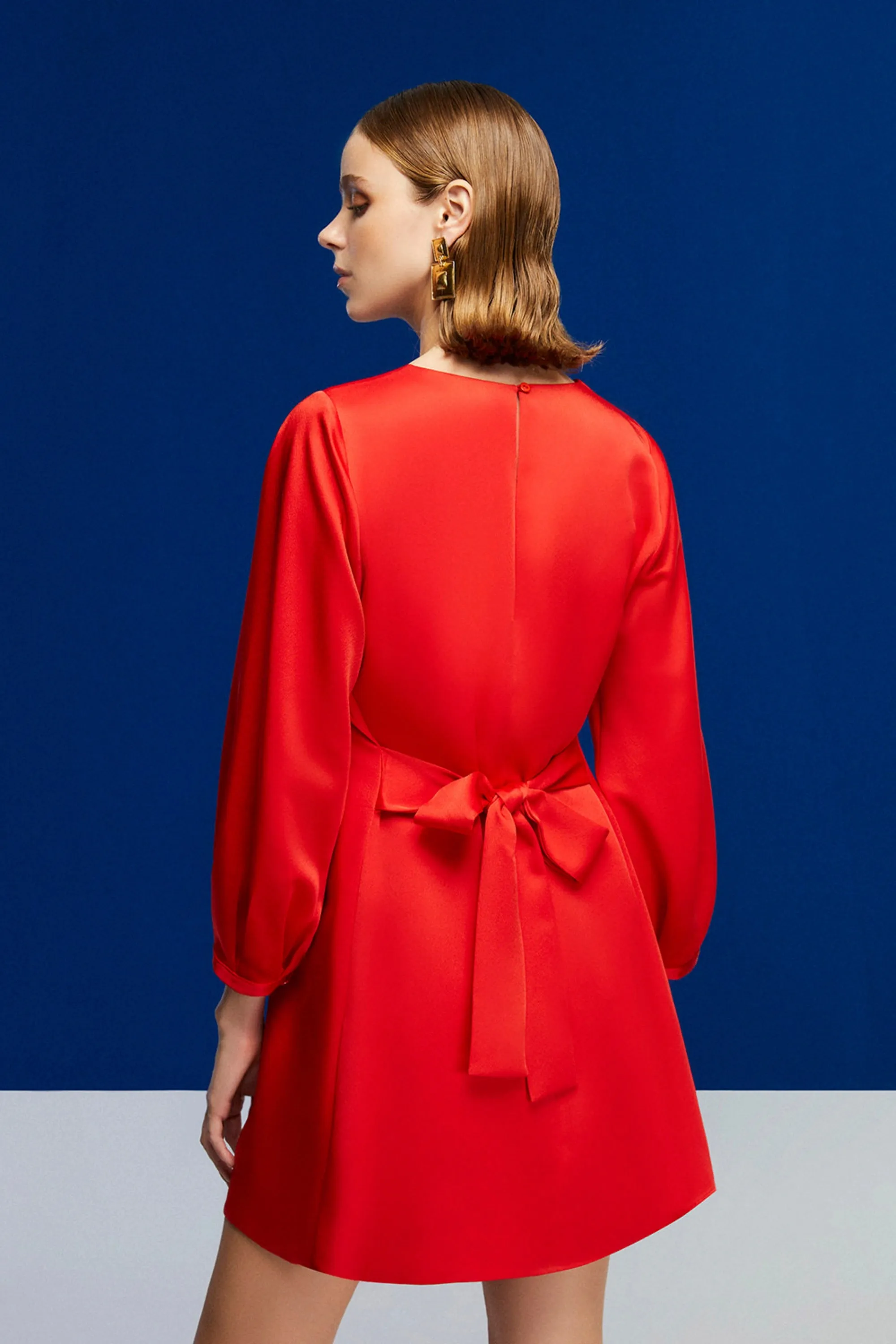 Belted Mini Dress (Final Sale)