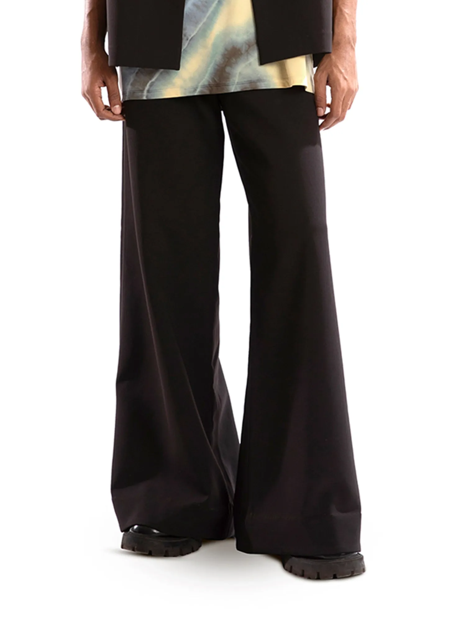 Black pet broadhem pants