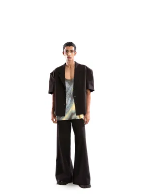 Black pet broadhem pants