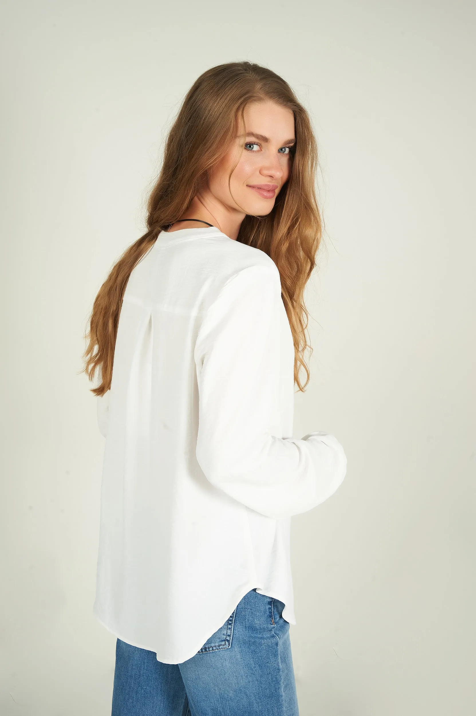 Blouse à manches longues - ARISTA - (R-A9)