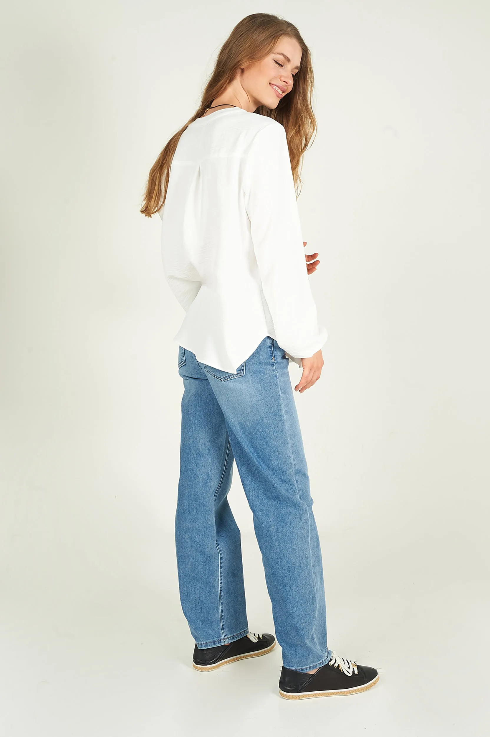 Blouse à manches longues - ARISTA - (R-A9)