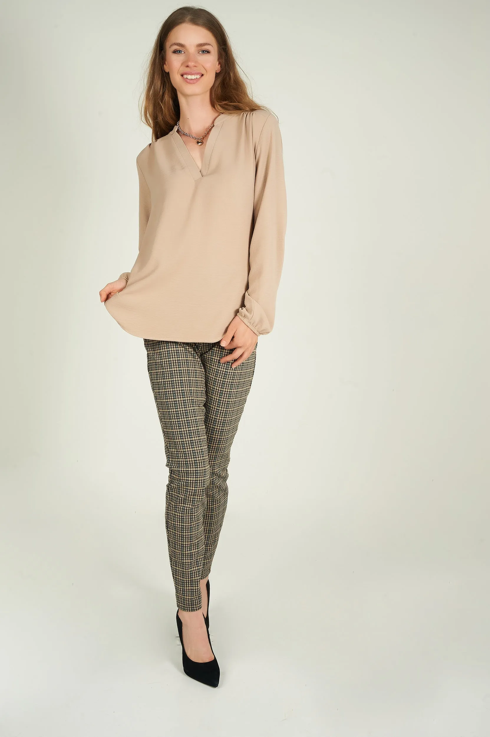 Blouse à manches longues - ARISTA - (R-A9)