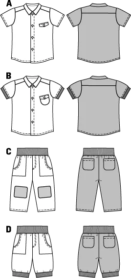 Burda Pattern 9436 (6M-3Yr)