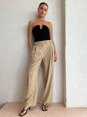 Camilla and Marc Fernando Pant in Flax