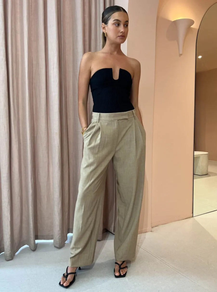 Camilla and Marc Fernando Pant in Flax