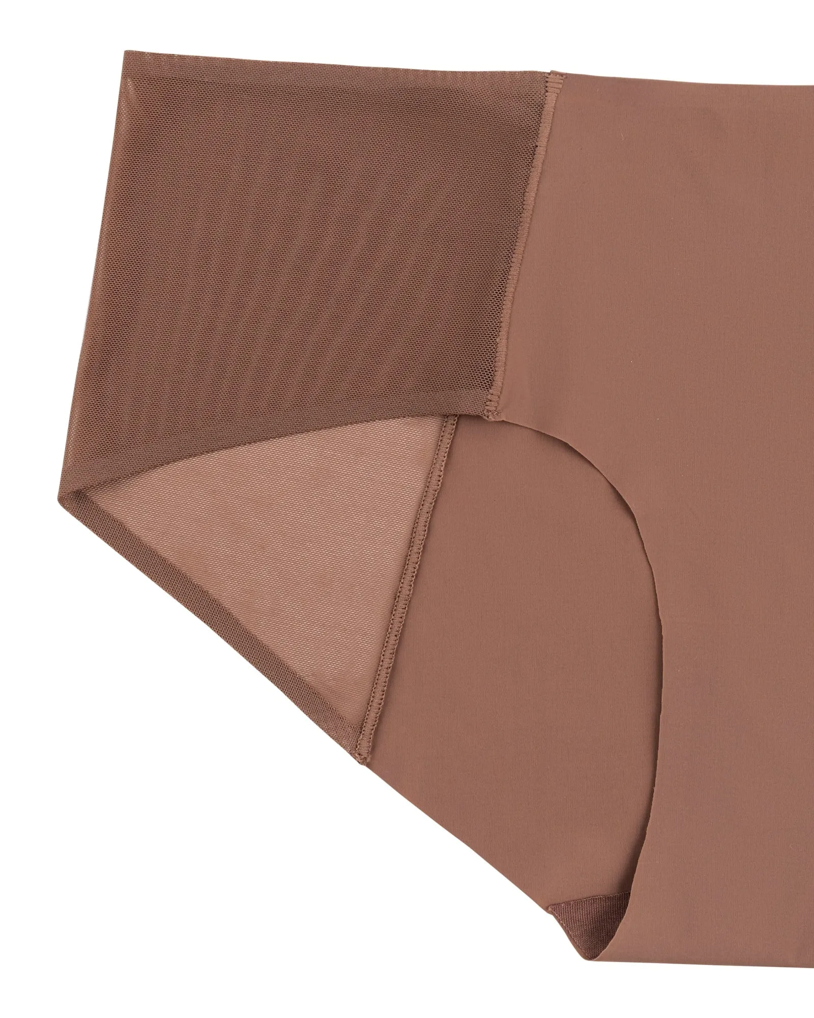 Demi Seamless Mesh Panty | Toffee