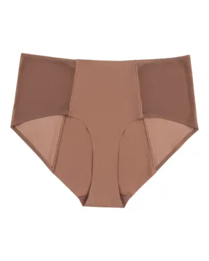 Demi Seamless Mesh Panty | Toffee