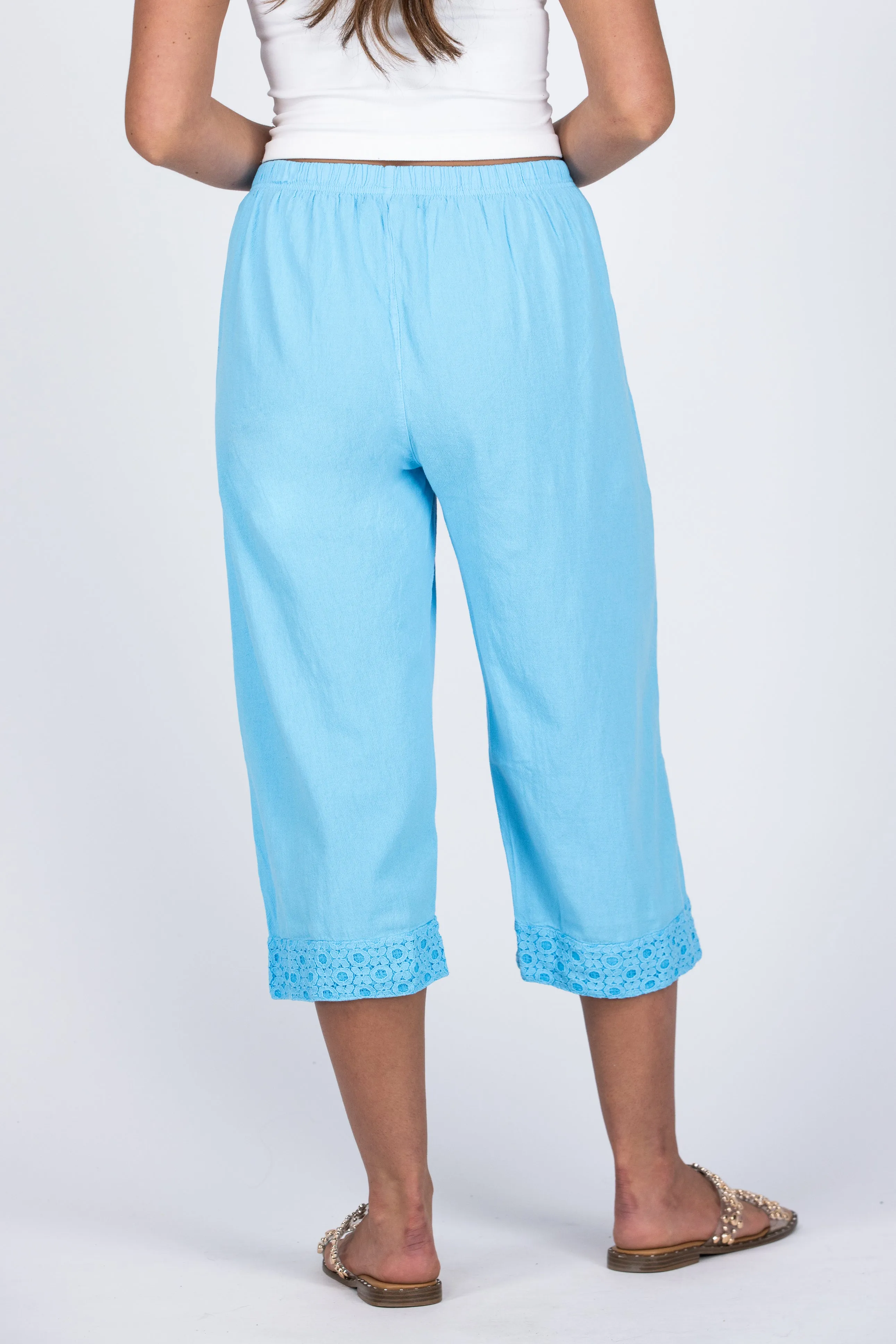 Done In Lace Capris * Final Sale*
