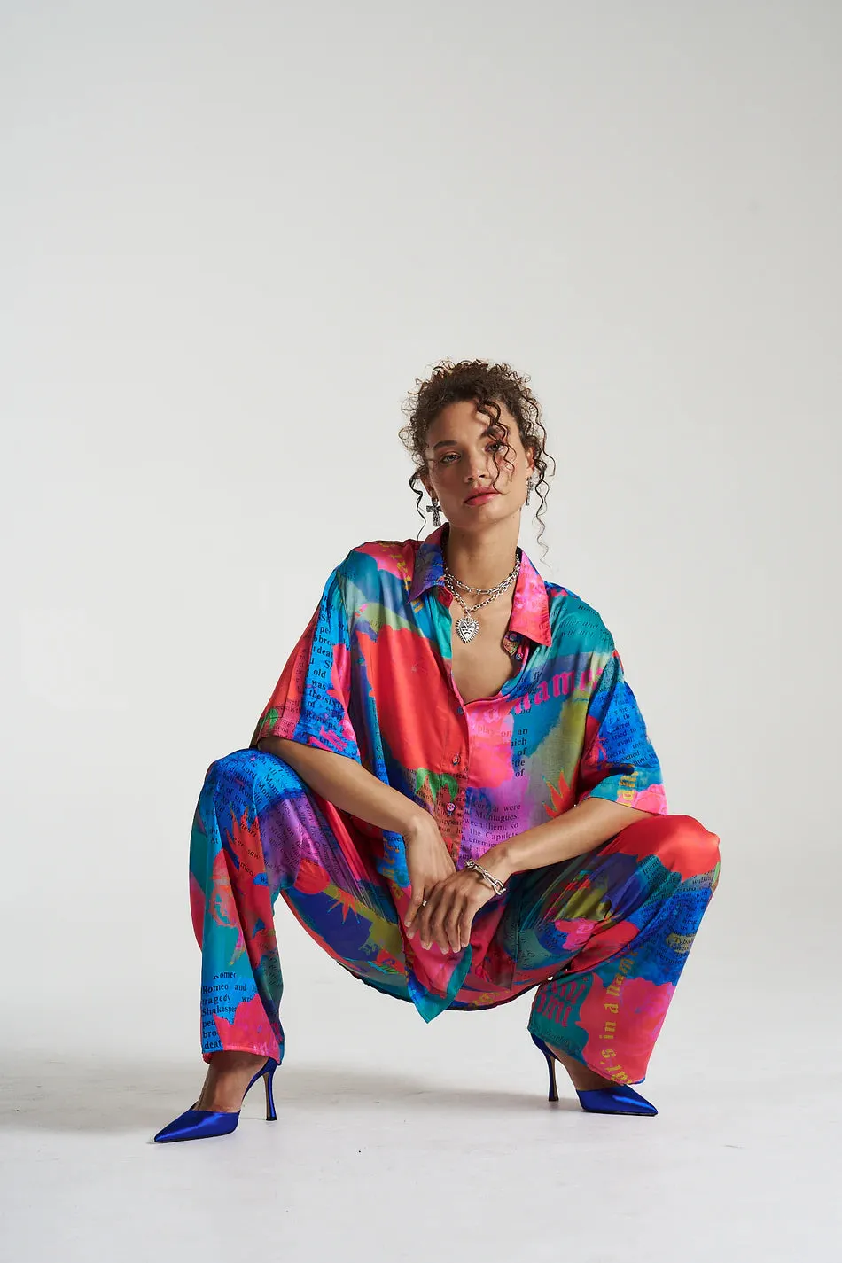 ELASTIC WAIST PANTS - O, ROMEO