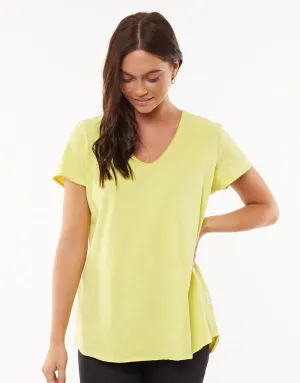 Elm Fundamental Vee Tee Lemon