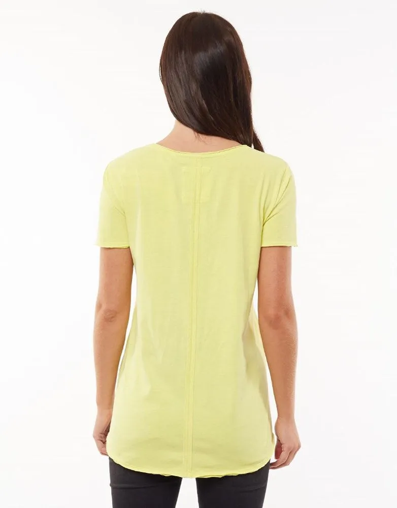 Elm Fundamental Vee Tee Lemon