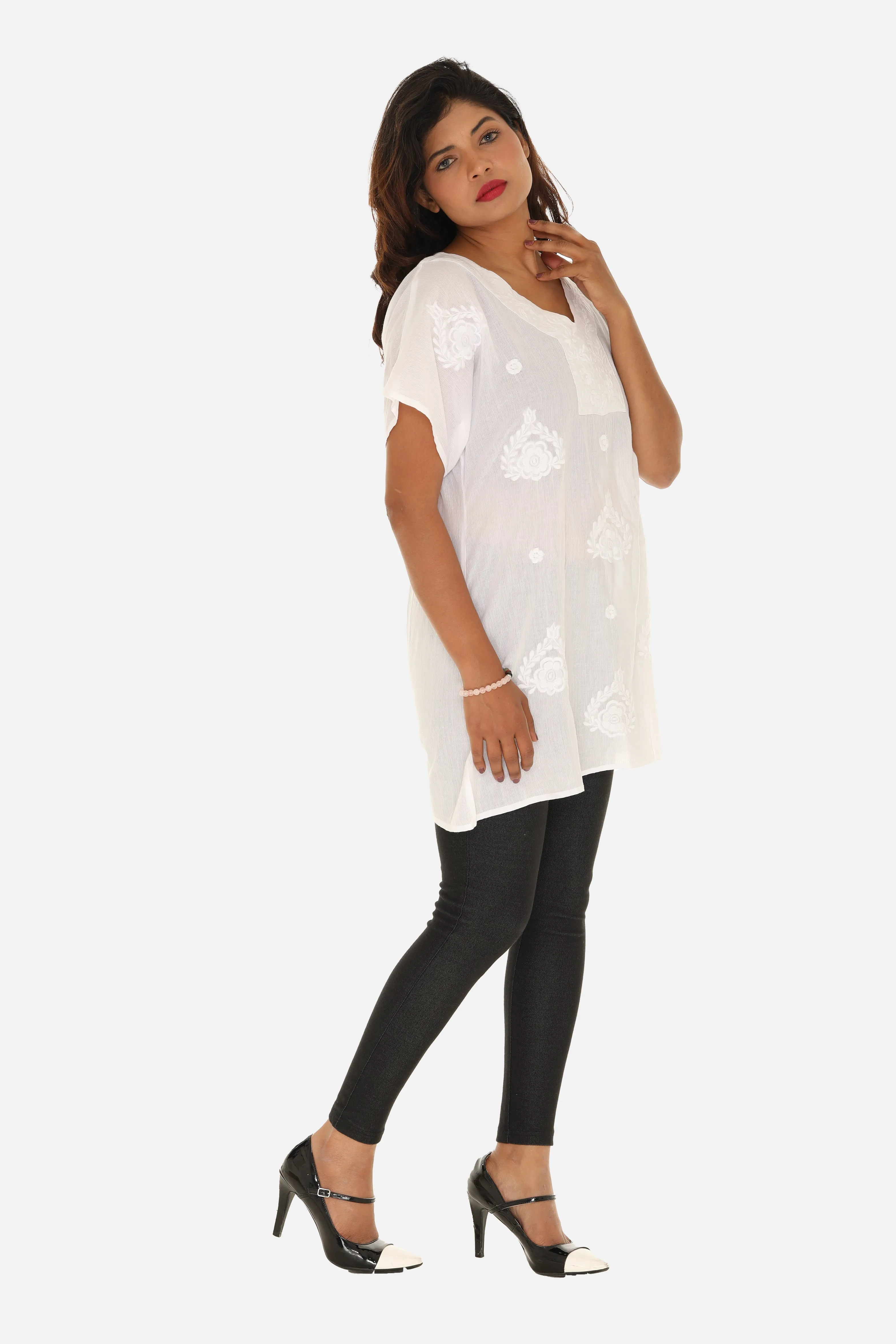 Embroidered Cotton Tunic