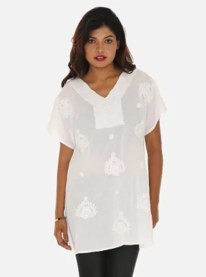 Embroidered Cotton Tunic
