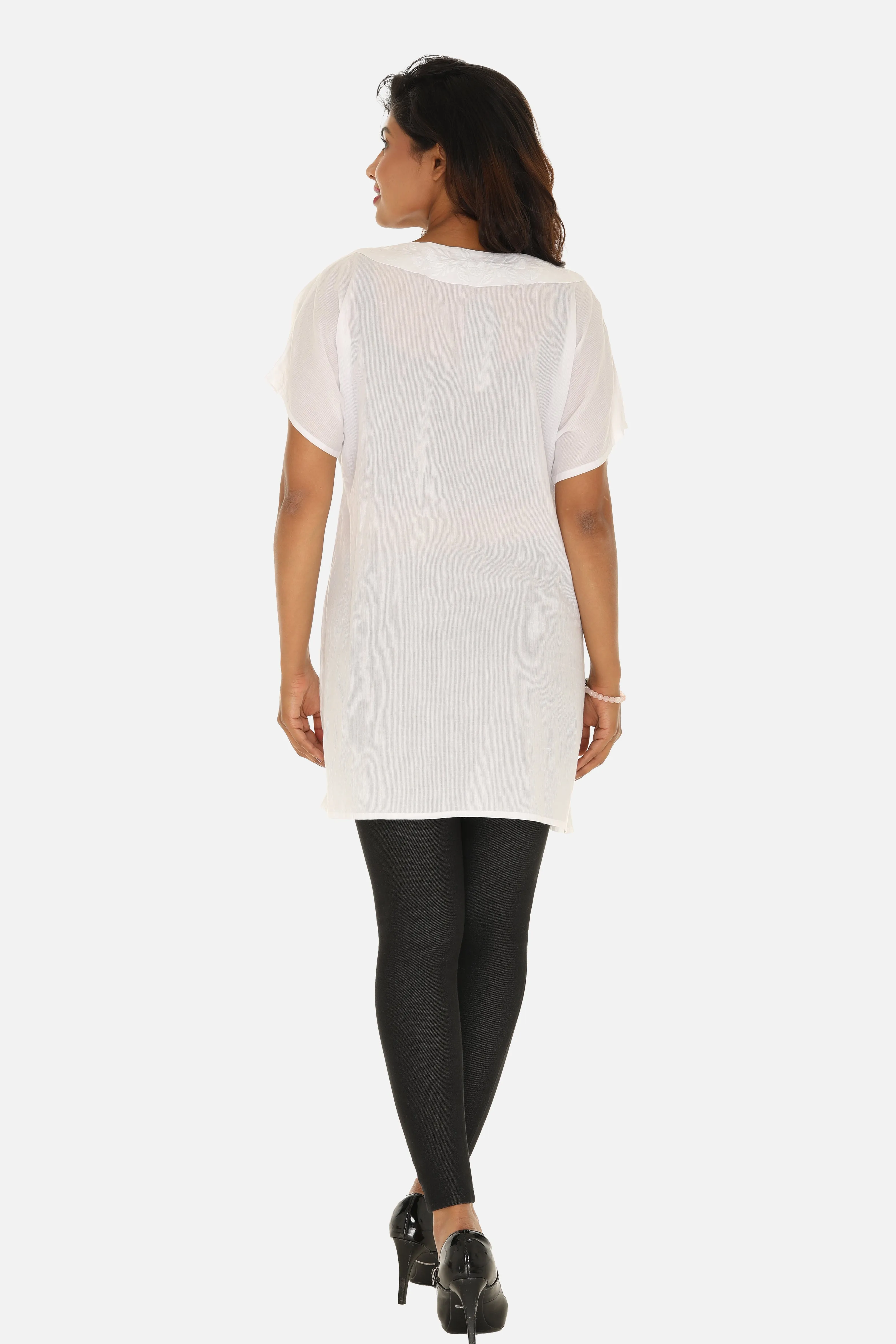Embroidered Cotton Tunic