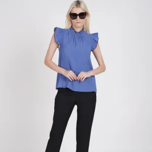 Emilia Ruffle Sleeves Top