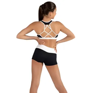 Energetiks Child Black Web Back Bra Top ICC118OD2-BLK