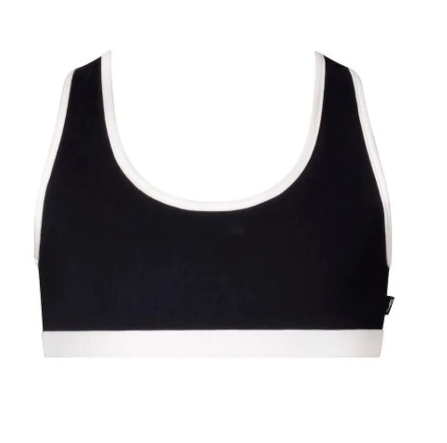 Energetiks Child Black Web Back Bra Top ICC118OD2-BLK
