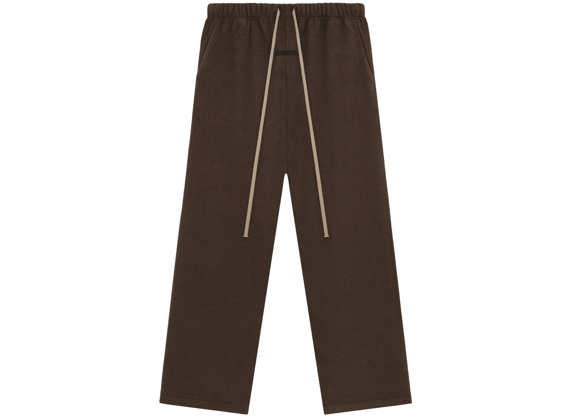 Fear of God Essentials Brushed Relaxed Pants in Brown xld
