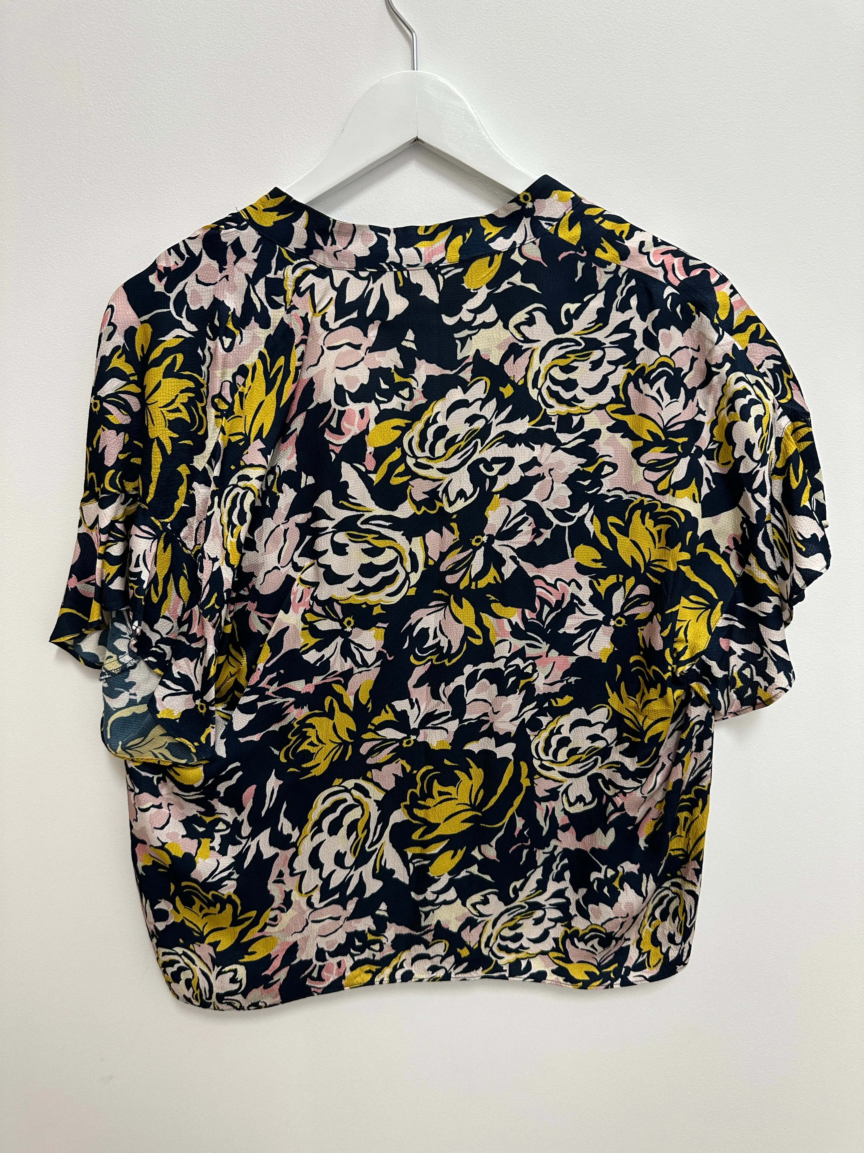 Floral Short Sleeve European Shirt
