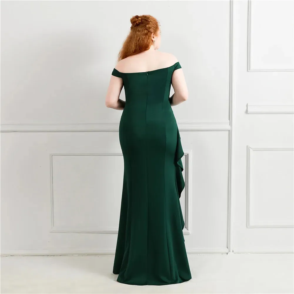 Graceful Slit Long Prom Dress