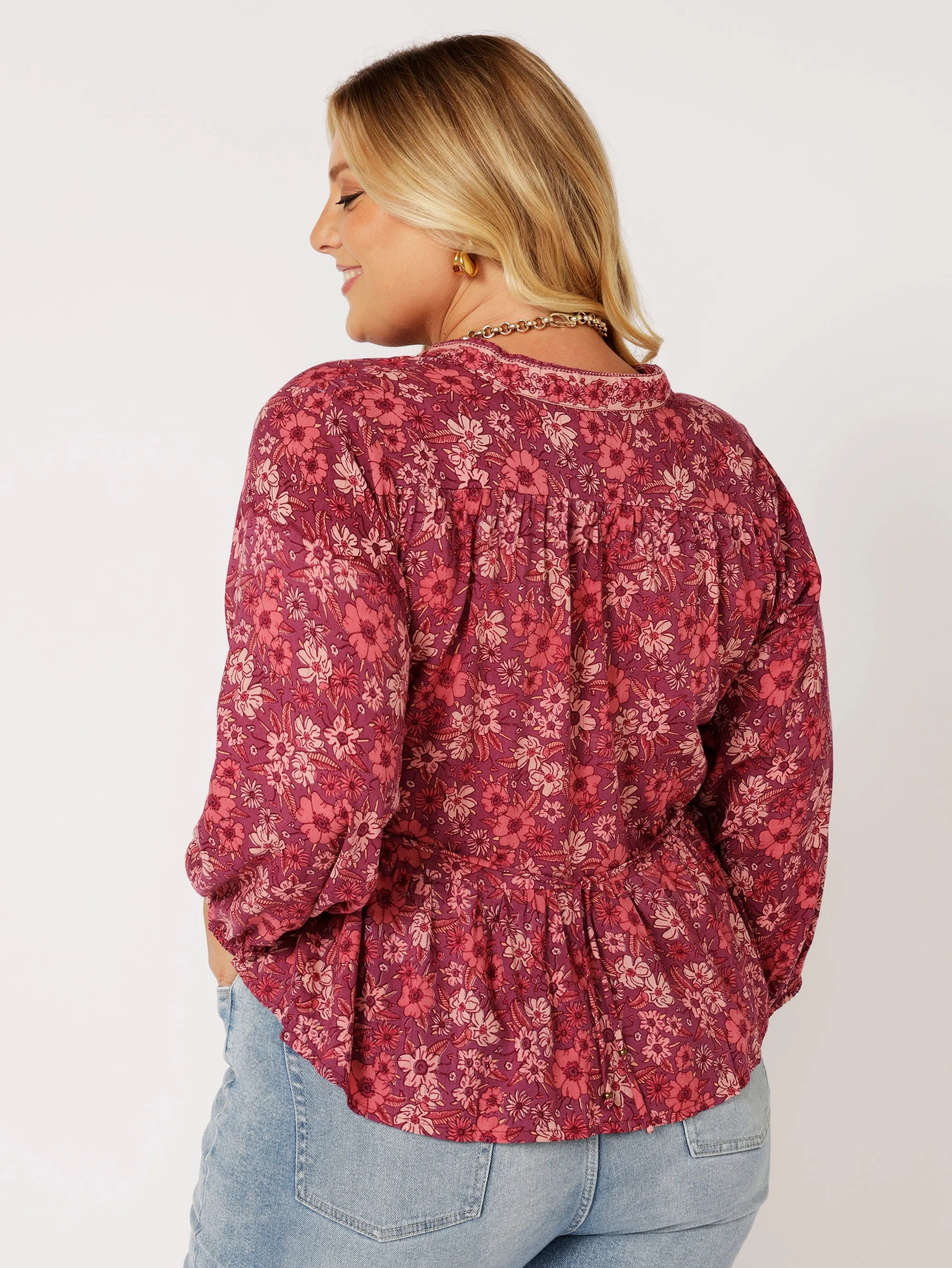 Jilly Blouse | Cherry Blossom