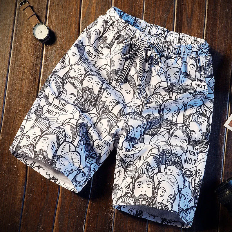 Men's Casual Printed Shorts