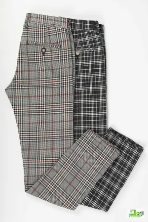 Men's Check Pants