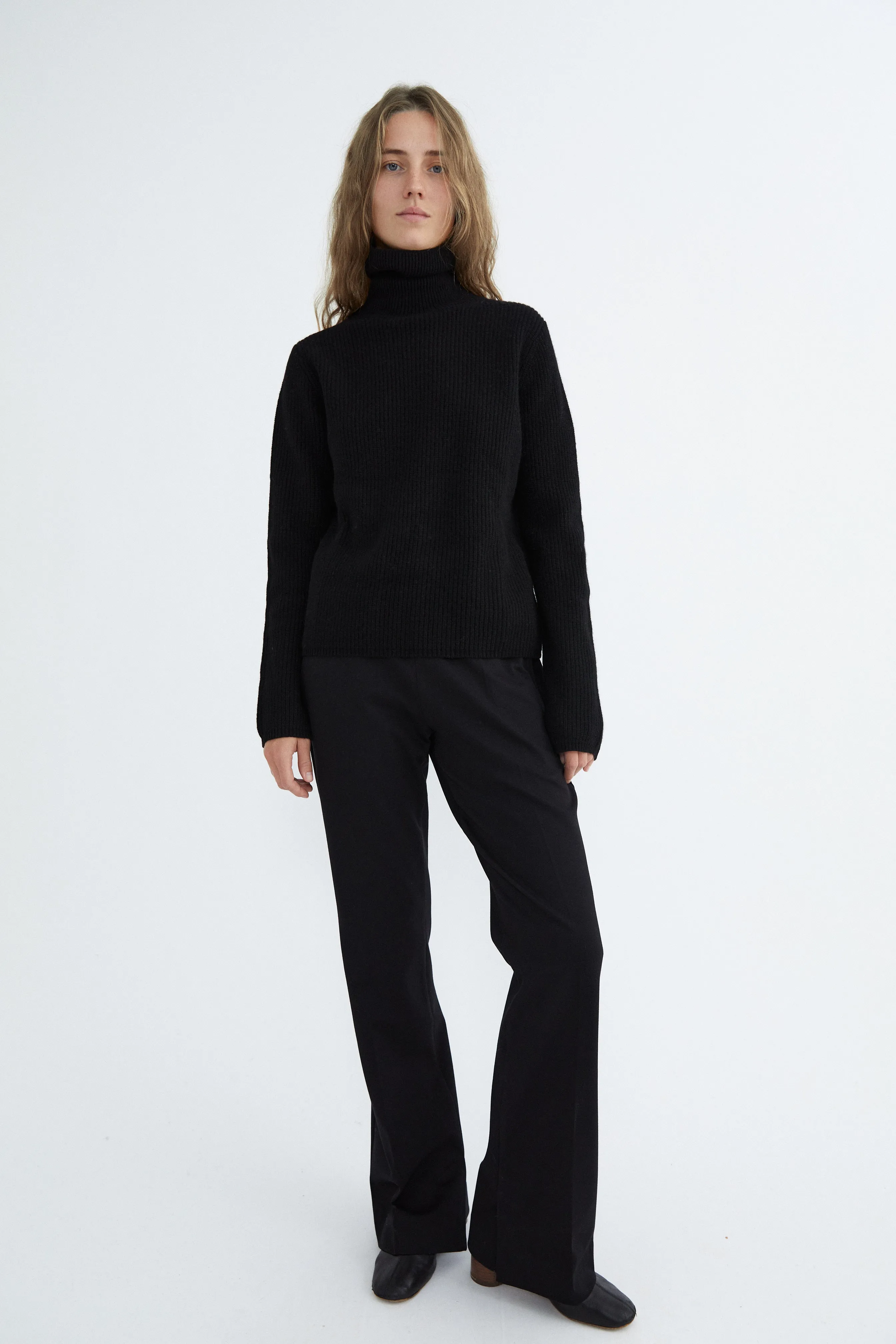 Mira Pants - Japanese Jersey - Black