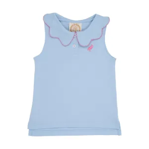 Paige’s Playful Polo- Beale Street Blue/ Hamptons Hot Pink