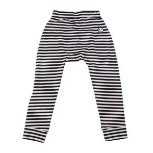 Pant Relaxed Stripe Navy Ecru