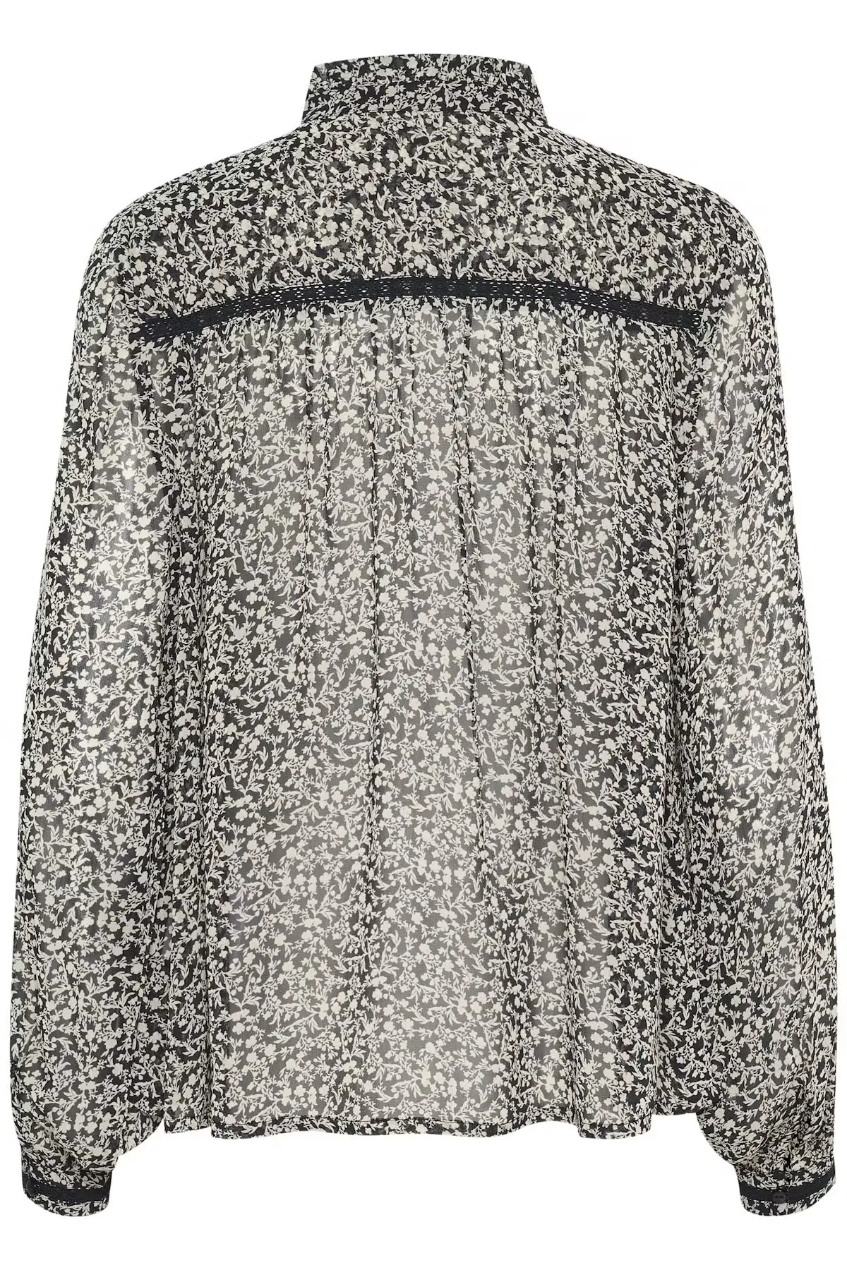 Part Two Leolu Smock Style Long Sleeve Shirt