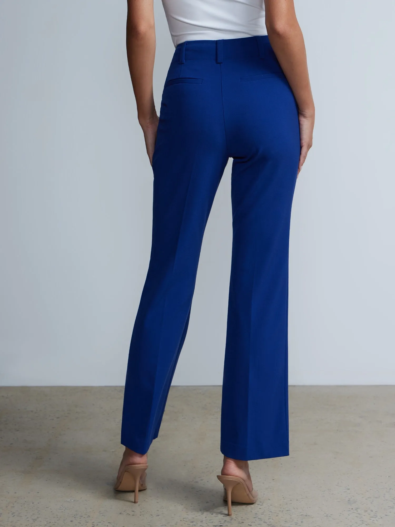 Petite Essential Stretch High Rise Bootcut Pant