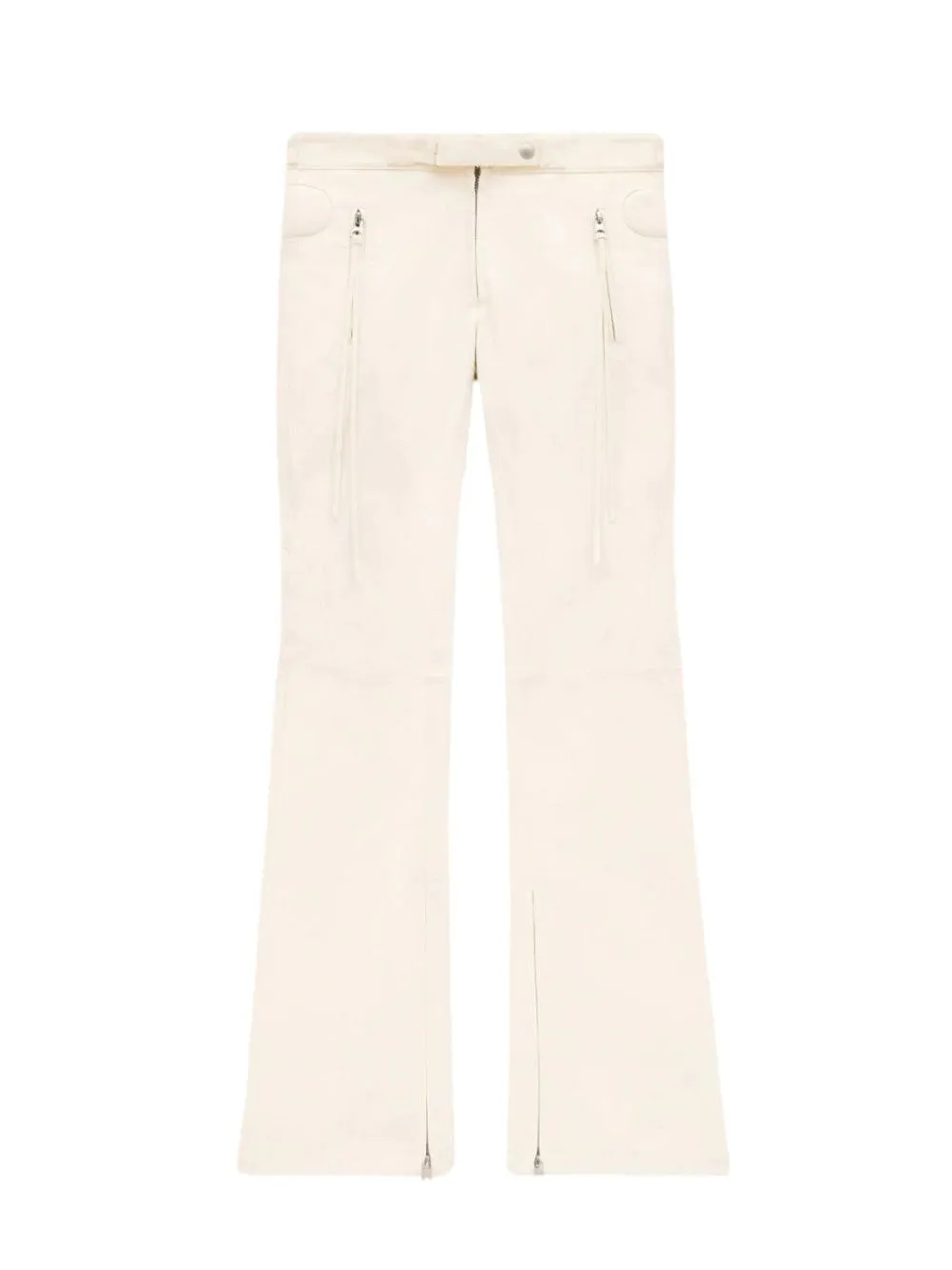 Racer Cotton Padded Pants (Cream)