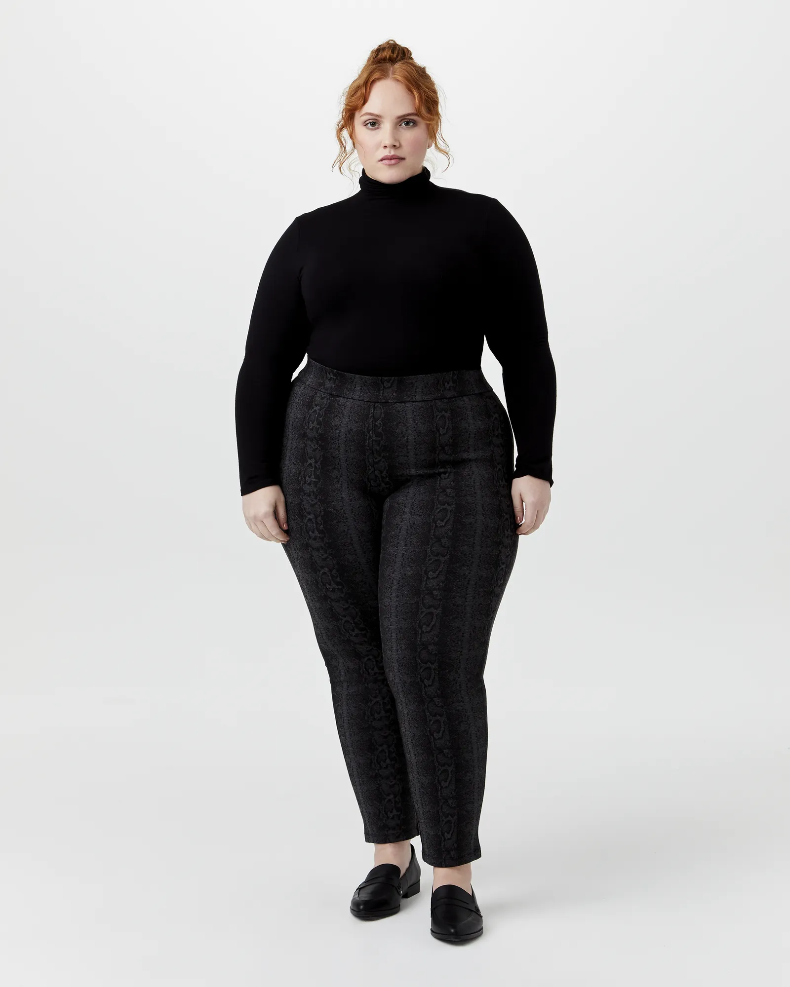 Rivka Pull-On Pant | Tan / Black