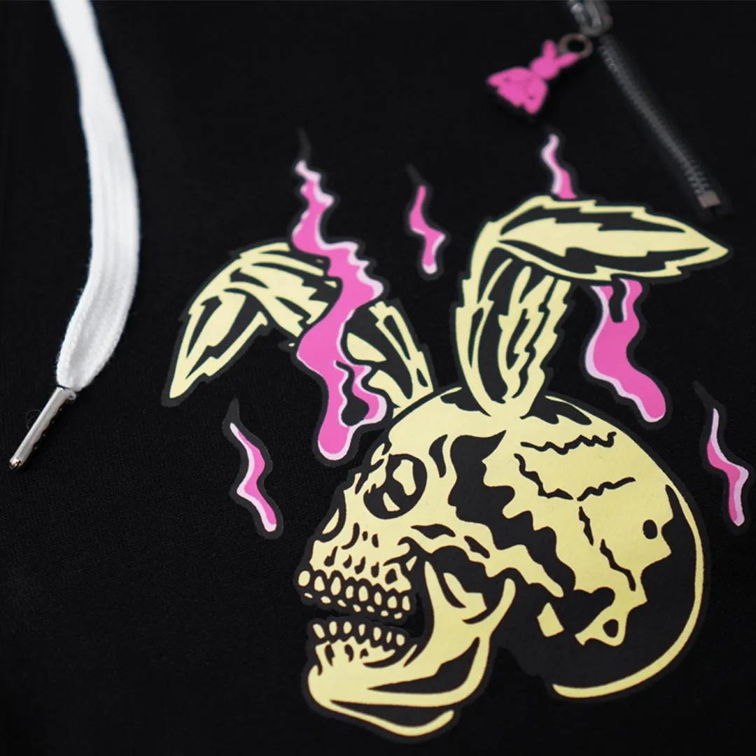 Street shooting trendy rabbit print casual shorts