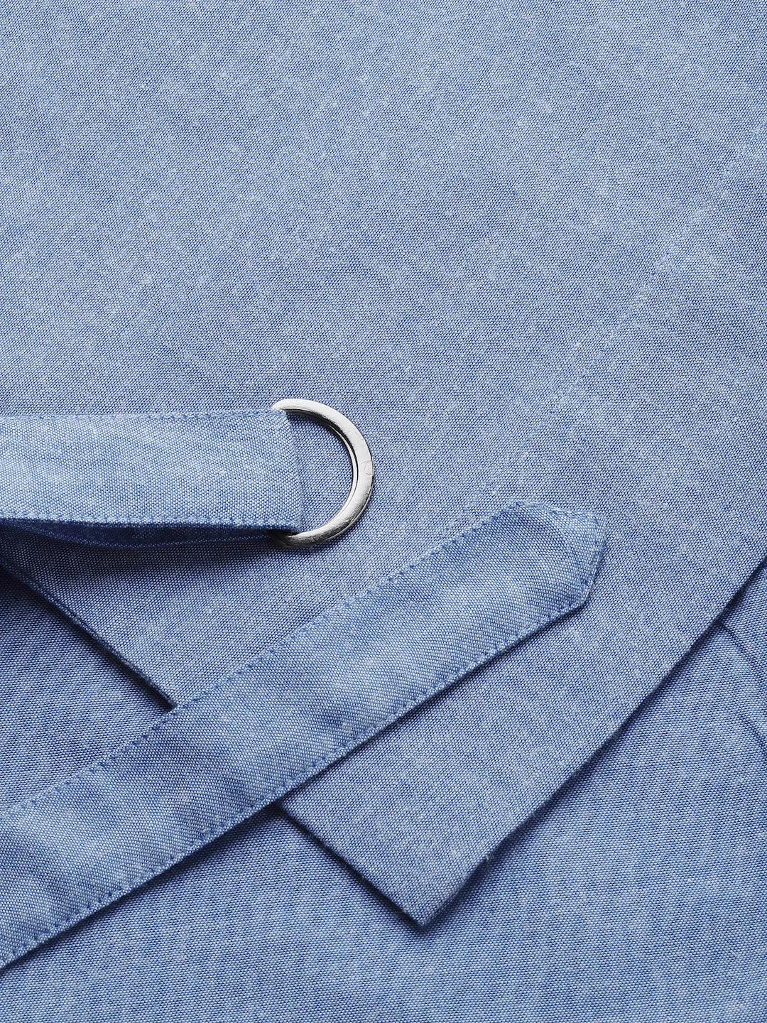 Style Quotients Women Blue Chambray Relax Fit Shit and Pant Co-Ord Set