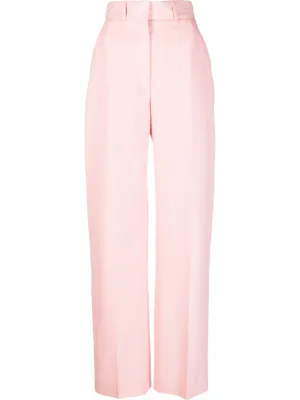tailored high-waisted trousers