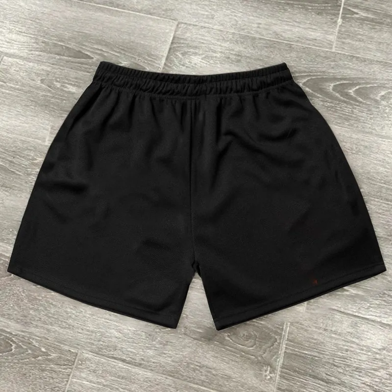 Trendy basketball print sports street shorts