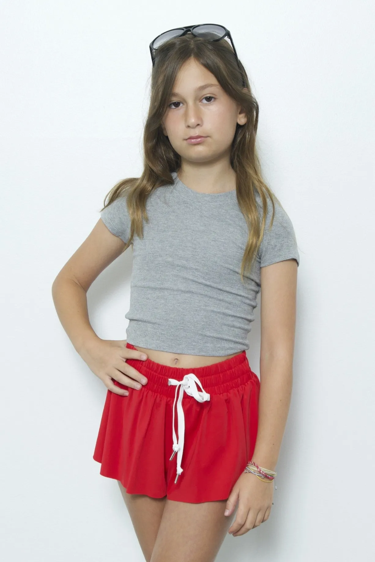 TWEEN FARRAH SHORTS- FINAL SALE