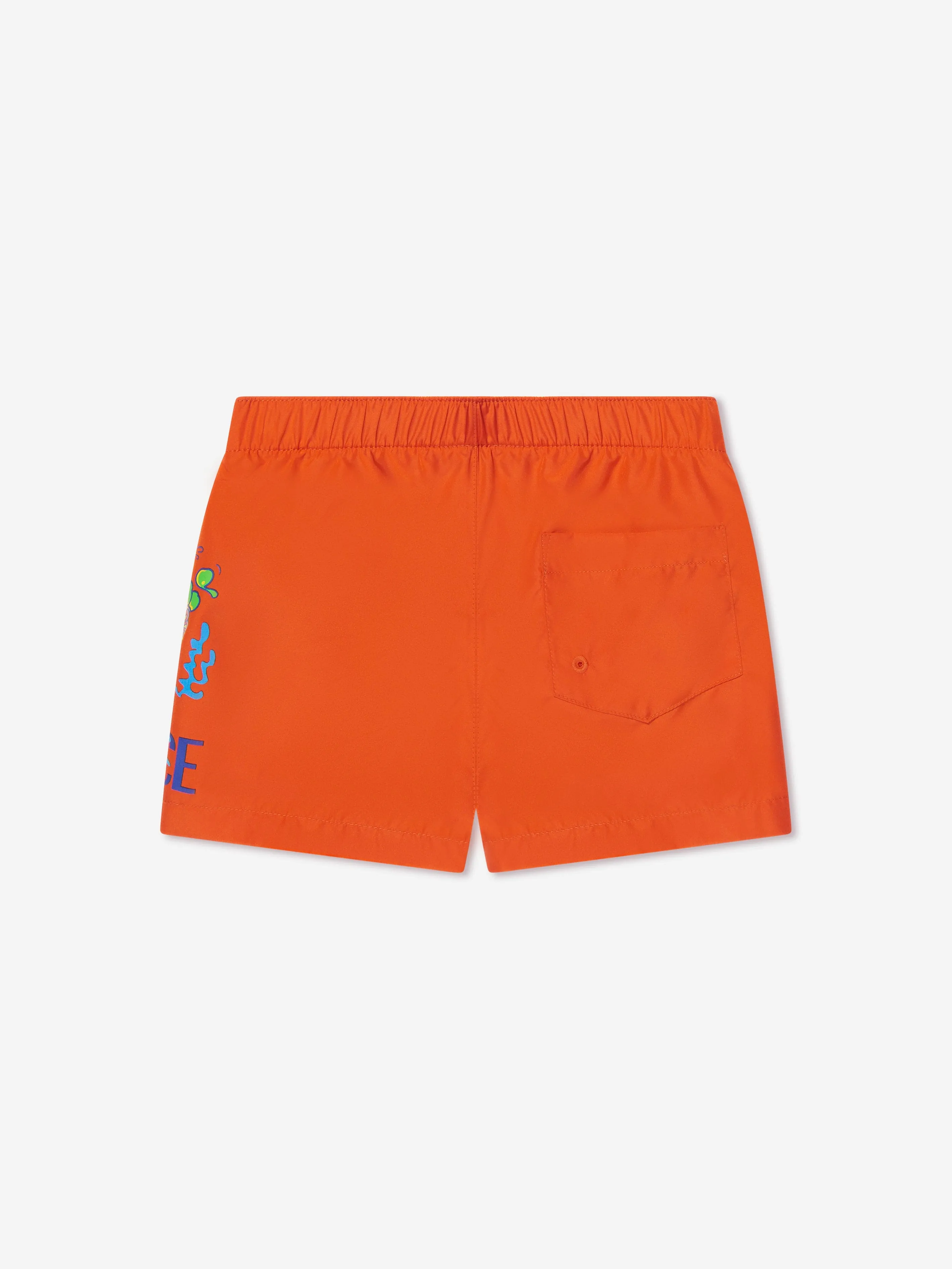 Versace Baby Boys Swim Shorts in Orange