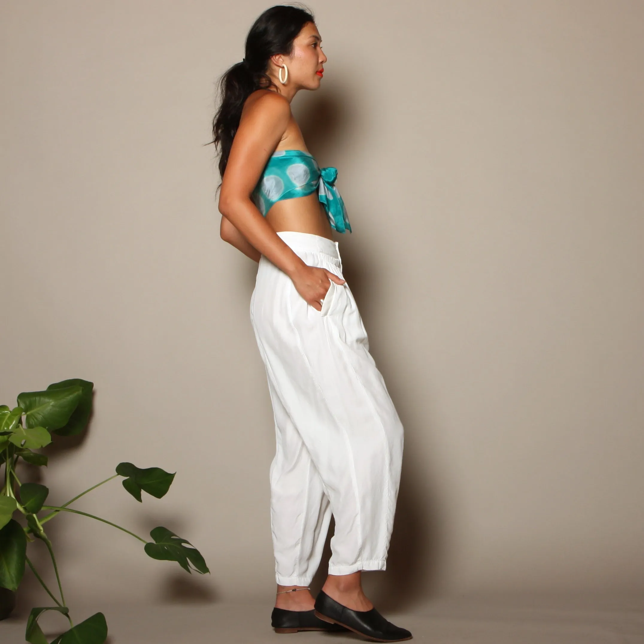 Vintage 80's Avant-Garde Cocoon Pocket Pants