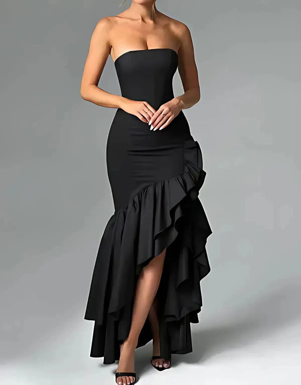 Wenkouban-Christmas Thanksgiving Gift New Year's Eve Dress party look inspos back to school dress  Angelina Maxi Dress