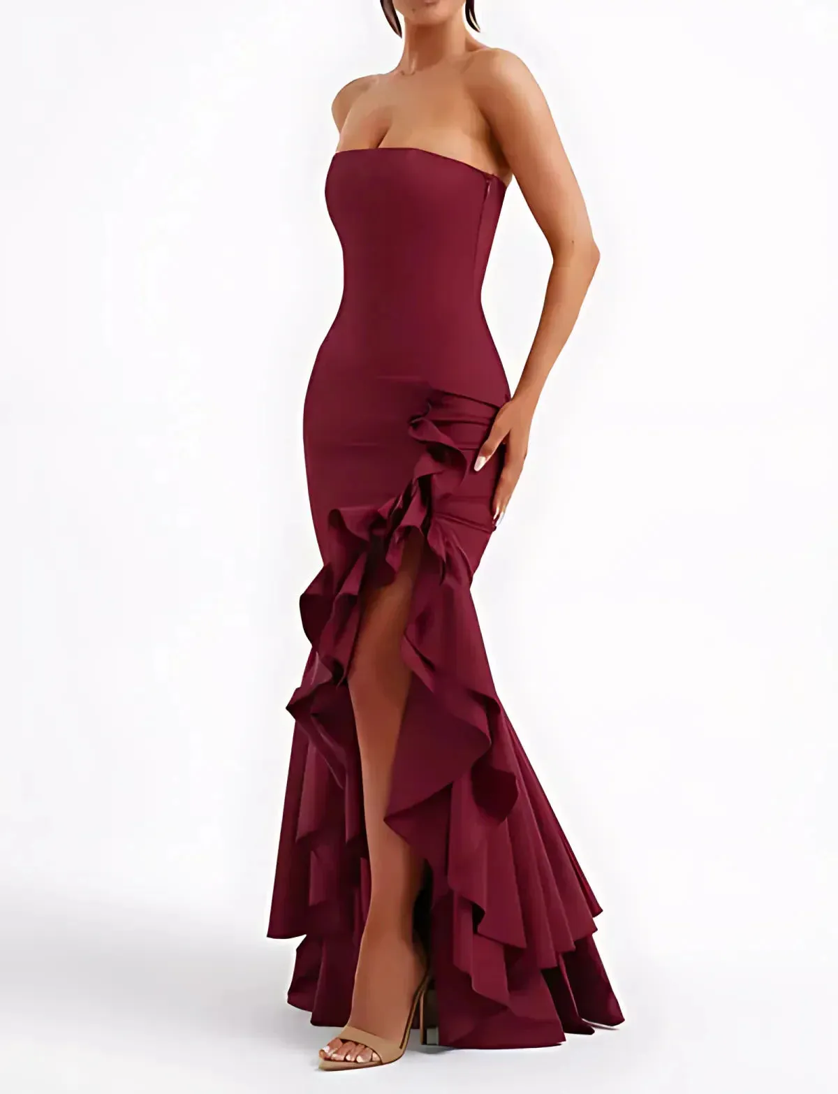 Wenkouban-Christmas Thanksgiving Gift New Year's Eve Dress party look inspos back to school dress  Angelina Maxi Dress
