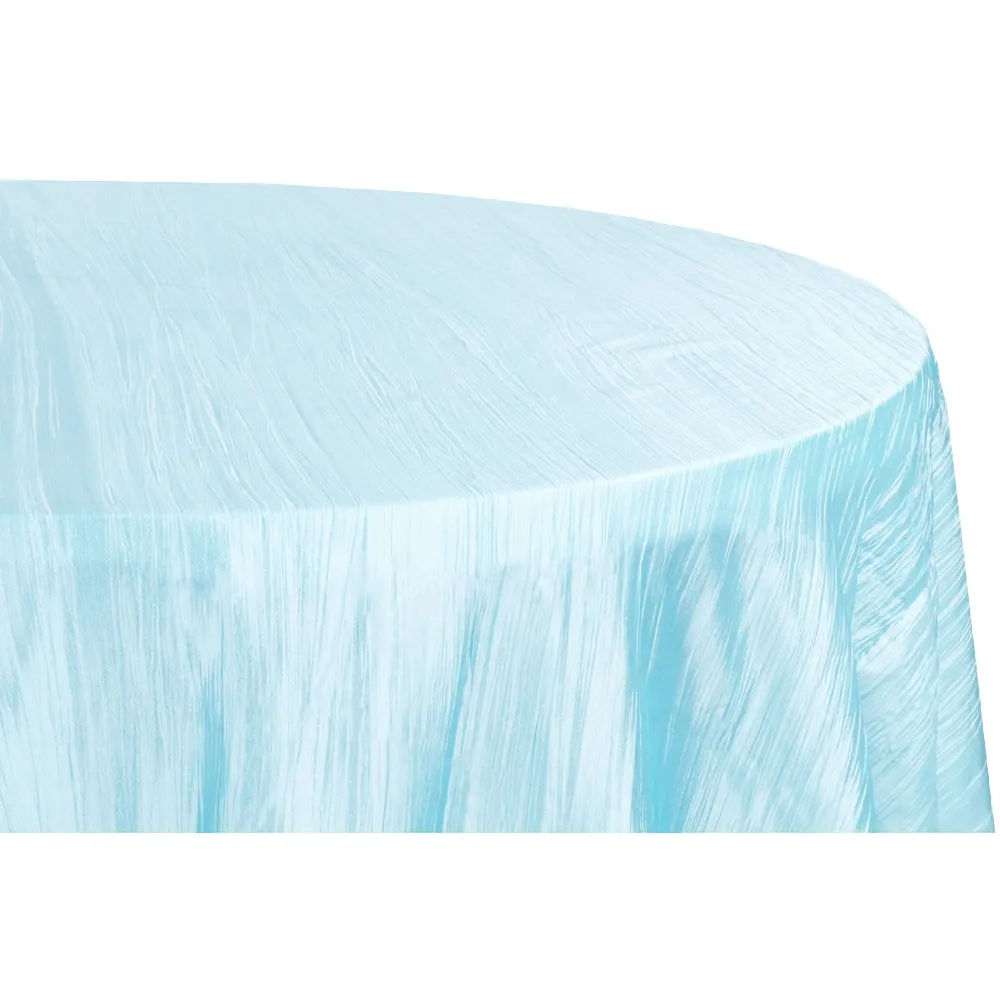 Wholesale Accordion Crinkle Taffeta 120" Round Tablecloth