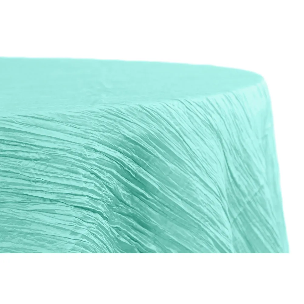 Wholesale Accordion Crinkle Taffeta 120" Round Tablecloth