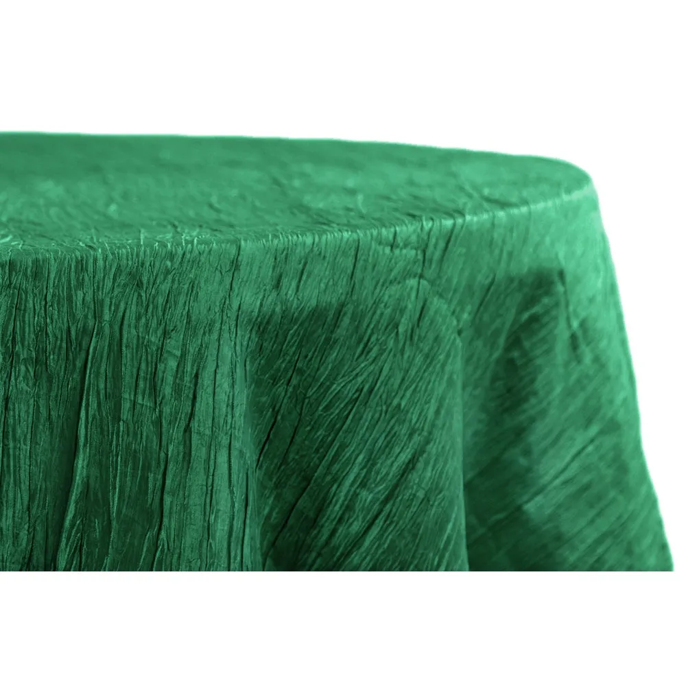 Wholesale Accordion Crinkle Taffeta 120" Round Tablecloth