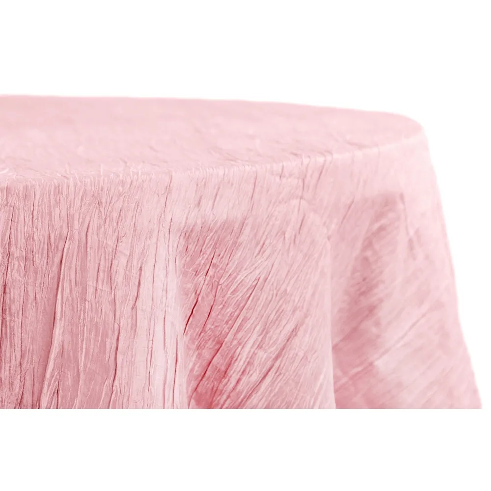 Wholesale Accordion Crinkle Taffeta 120" Round Tablecloth