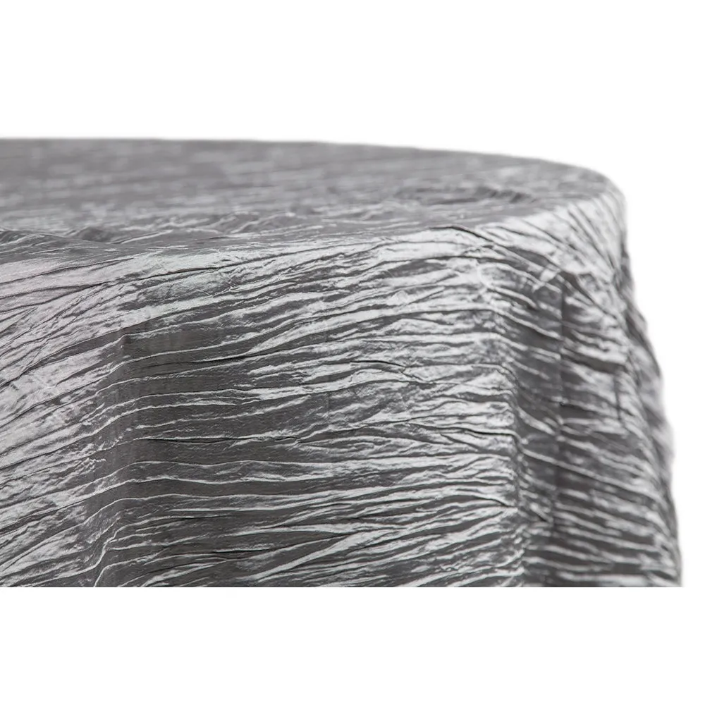 Wholesale Accordion Crinkle Taffeta 120" Round Tablecloth