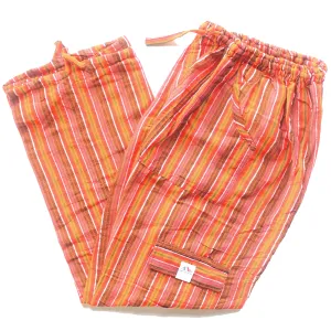 (XL) Orangeish Yellow with Green and Brown 0172