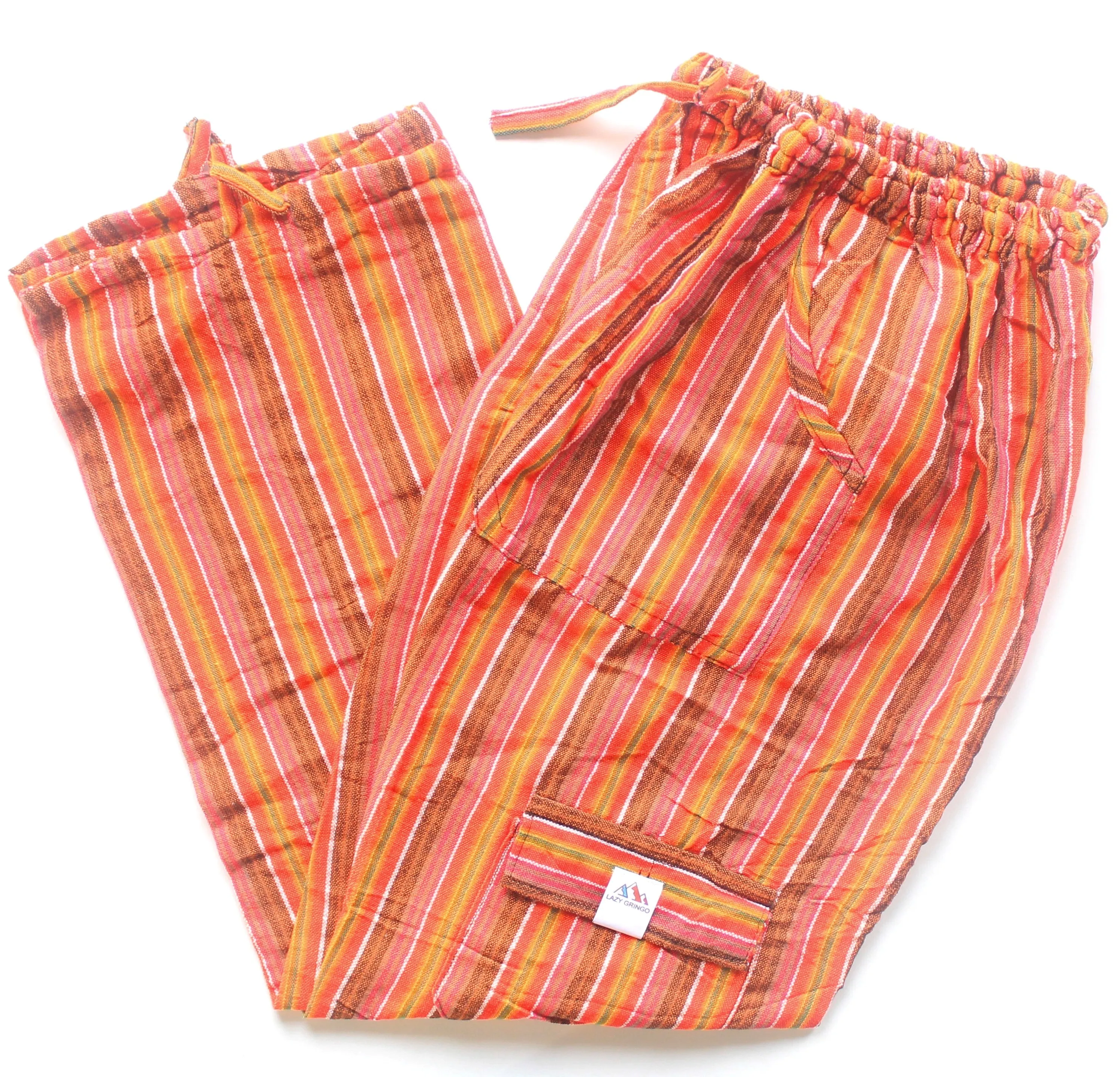 (XL) Orangeish Yellow with Green and Brown 0172